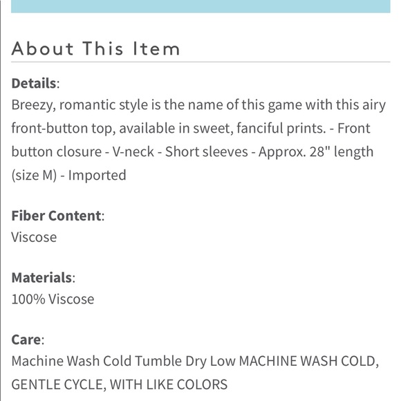 Something navy button down NWT - Picture 3 of 6